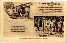 CPA L'Hotel Des Ratanes - MONTFAUCON En VELAY (Hte-Loire) - Alt 930m (202825) - Montfaucon En Velay
