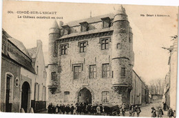 CPA CONDÉ-sur-L'ESCAUT - Le Chateau Construit En 1411 (190674) - Conde Sur Escaut