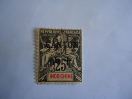 CANTON   INDOCHINA  USED    STAMPS    OVERPRINT - Other & Unclassified