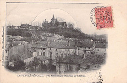 CPA - France - 51 - SAINT MENEHOUD - Vue Panoramique Et Montée Du Château - Lucie Alexandre Sainte Menehould - Sainte-Menehould