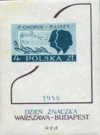 166249 MNH POLONIA 1956 DIA DEL SELLO. AMISTAD POLONO-HUNGRÍA - Ohne Zuordnung