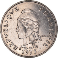 Monnaie, Polynésie Française, 20 Francs, 1973, Paris, SUP, Nickel, KM:9 - Frans-Polynesië