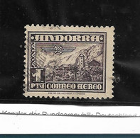 AndsMi.Nr.58 - ANDORRA -  1951 Flugpost 1 Pts.  O - Used Stamps