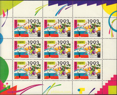 166830 MNH RUSIA 1992 NUEVO AÑO 1993 - Horlogerie