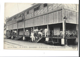 DAHOMEY -  COTONOU - A O F - C F C F D La Gare Animée Bon état - Dahomey