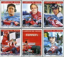 167208 MNH SAN MARINO 2005 FERRARI - Gebraucht