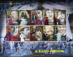 224504 MNH SAN MARINO 2005 TEATRO DE REVISTA - Used Stamps