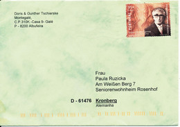 Portugal Cover Sent To Germany 1999 Single Franked - Brieven En Documenten