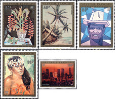 168069 MNH POLINESIA FRANCESA 1974 PINTURAS - Gebruikt