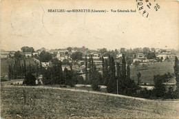 Beaulieu Sur Sonnette * Vue Générale , Panorama Côté Sud - Andere & Zonder Classificatie