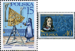 168414 MNH POLONIA 1987 TRICENTENARIO DE LA MUERTE DEL ASTRONOMO JAN HEVELIUS - Non Classificati