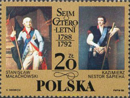 168452 MNH POLONIA 1988 BICENTENARIO DE LA DIETA QUADRENAL - Zonder Classificatie