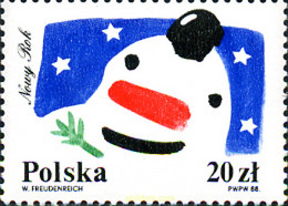 168490 MNH POLONIA 1988 NUEVO AÑO 1989 - Ohne Zuordnung