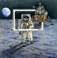 168527 MNH POLONIA 1989 20 ANIVERSARIO DEL PRIMER HOMBRE SOBRE LA LUNA - Sin Clasificación