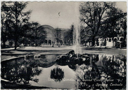 TORINO   GIARDINI   DI  PIAZZA  CARLO  FELICE  - STAZIONE  CENTRALE   2 SCAN  (VIAGGIATA) - Parks & Gärten