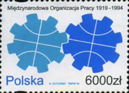 169015 MNH POLONIA 1994 75 ANIVERSARIO DE L' O.I.T. - Unclassified