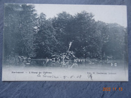 MARIEMONT   L'ETANG DU CHATEAU  KAART UIT 1908 - Morlanwelz