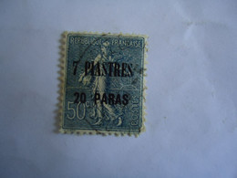 LEVANT   FRANCE  USED STAMPS  OVERPRINT - Other & Unclassified