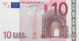 Billet 10 Euros 2002 Signature Wim Duisenberg TRÈS RARE DANS CET ÉTAT - 10 Euro