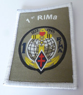 ECUSSON TISSU 1er RIMa - REGIMENT D' INFANTERIE DE MARINE - Ecussons Tissu