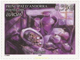 170270 MNH ANDORRA. Admón Francesa 2005 EUROPA CEPT 2005 - GASTRONOMIA - Sammlungen