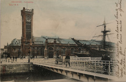 Oostende - Ostende  // LA Station (kleur) 1901 Uitg. A. Sugg - Oostende