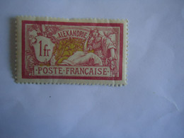 ALEXANDRIA FRANCE  COLONIES  2FR  MLN STAMPS - Andere & Zonder Classificatie