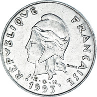 Monnaie, Polynésie Française, 20 Francs, 1993 - Frans-Polynesië