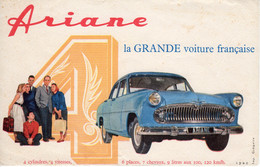 Buvard ARIANE La Grande Voiture Française - Automóviles