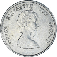 Monnaie, Etats Des Caraibes Orientales, 25 Cents, 1994 - Territoires Britanniques Des Caraïbes