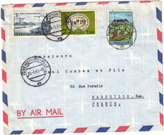 Luxembourg - Luxembourg-ville - Lettre Avion Pour Marseille (France) - 28 Janvier 1969 - Briefe U. Dokumente