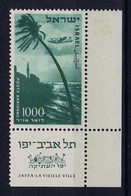 Israel: Mi  86  MNH/** Sans Charniere. Postfrisch Airmail  Small Spot - Ungebraucht (mit Tabs)