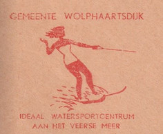 NL Nice Cut Meter Water Skiing, Watersport, Veerse Meer, Wolphaartsdijk 11/9/1969 - Water-skiing