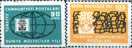 172154 MNH TURQUIA 1960 AÑO MUNDIAL DEL ALBERGUE - Lots & Serien