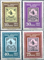 172222 MNH TURQUIA 1963 CENTENARIO DEL SELLO TURCO - Collections, Lots & Séries