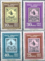 172222 MNH TURQUIA 1963 CENTENARIO DEL SELLO TURCO - Colecciones & Series