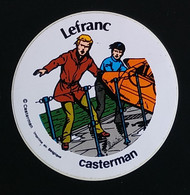 AUTOCOLLANT STICKER - LEFRANC - CASTERMAN - BD - BANDE DESSINÉE - JACQUES MARTIN - Stickers