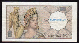 ECHANTILLON ATHENA 1250 - Fiktive & Specimen