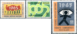 172410 MNH TURQUIA 1965 CENSO POBLACIONAL - Collections, Lots & Series