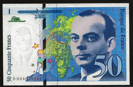 Billet 50 F SAINT-EXUPÉRY 1992 - 50 F 1992-1999 ''St Exupéry''