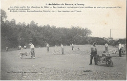 08 Fumay -  Vallee De La Meuse -   Ardoisiere   De Bacara -  Vue D'une Partie  Des Chantiers De L'est - Fumay