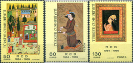 172618 MNH TURQUIA 1969 5 ANIVERSARIO DE LA COOPERACION TURCA Y PAQUISTANI - Colecciones & Series