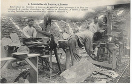 08 Fumay -  Vallee De La Meuse -   Ardoisiere   De Bacara - Fabrication  De L'ardoise  A Jour - Fumay