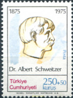 172873 MNH TURQUIA 1975 100 ANIVERSARIO DEL NACIMIENTO DE ALBERT SCHWEITZER - Colecciones & Series