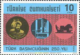 173008 MNH TURQUIA 1979 250 ANIVERSARIO DE LA IMPRENTA TURCA - Colecciones & Series