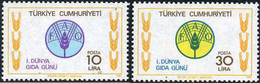 173086 MNH TURQUIA 1981 DIA MUNDIAL DE LA ALIMENTACION - Lots & Serien