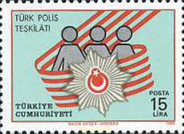 173199 MNH TURQUIA 1984 ORGANIZACION DE LA POLICIA TURCA - Verzamelingen & Reeksen