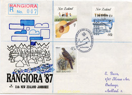 266105 USED NUEVA ZELANDA 1986 MUSICA - Variétés Et Curiosités