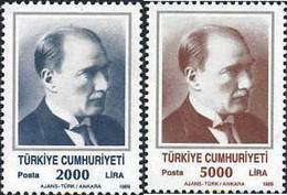 173544 MNH TURQUIA 1989 MUSTAFA KEMAL ATATURK - Collections, Lots & Séries