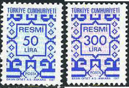 173898 MNH TURQUIA 1987 MOTIVOS VARIOS - Collezioni & Lotti